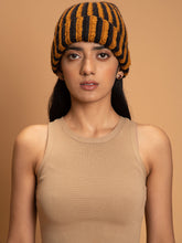 Load image into Gallery viewer, Night Sun Stripes Beanie ACCESSORIES Khajoor   
