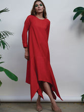 Load image into Gallery viewer, Scarlet Solid Dress DRESSES Kanelle   
