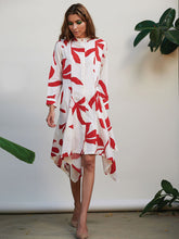 Load image into Gallery viewer, Lily Print Dress DRESSES Kanelle   
