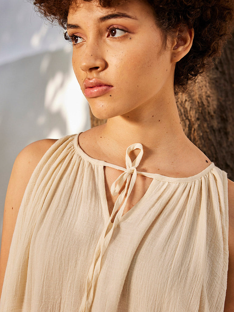 Cloudy Dreams Midi Dress DRESSES KHARA KAPAS