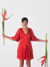 Load image into Gallery viewer, Parijaat Red Dress DRESSES Little Things Studio   
