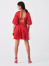 Load image into Gallery viewer, Parijaat Red Dress DRESSES Little Things Studio   
