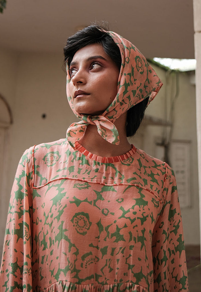 70's Short Tier Dress DRESSES Khajoor