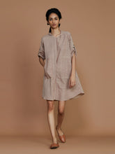 Load image into Gallery viewer, Striped Hooded Dress DRESSES Mati   
