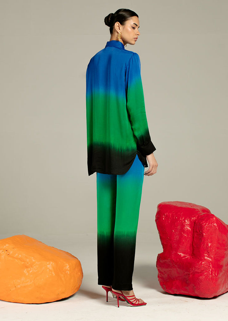 Leheriya Blue Co-ord SETS IKKIVI