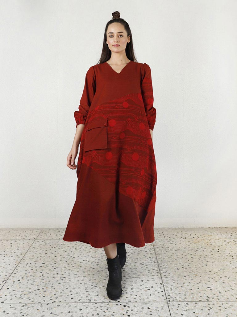 Float Sew Dress DRESSES Rias Jaipur