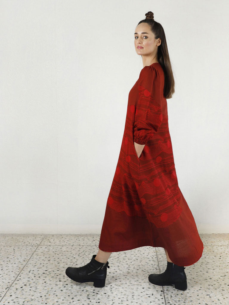 Float Sew Dress DRESSES Rias Jaipur