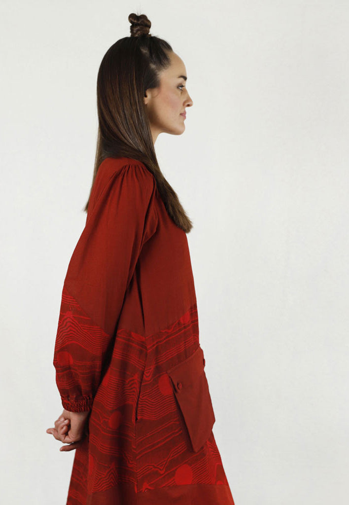 Float Sew Dress DRESSES Rias Jaipur