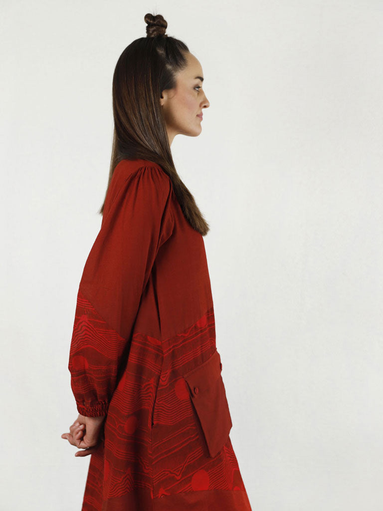 Float Sew Dress DRESSES Rias Jaipur