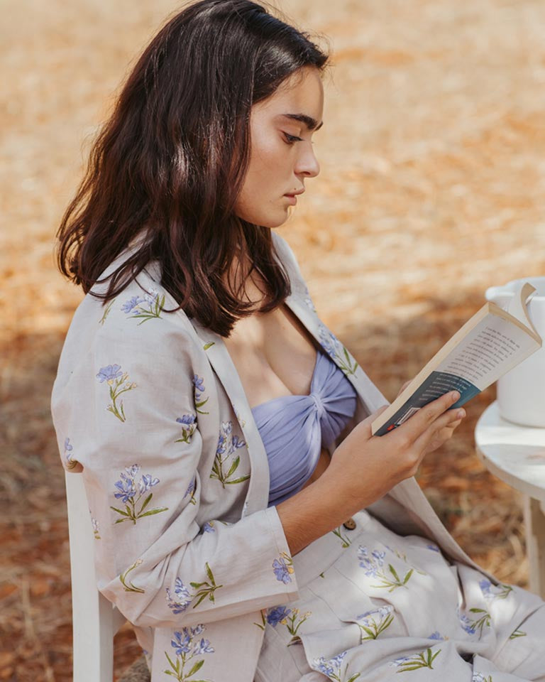 Sweet Lavender Blazer JACKETS Em and Shi