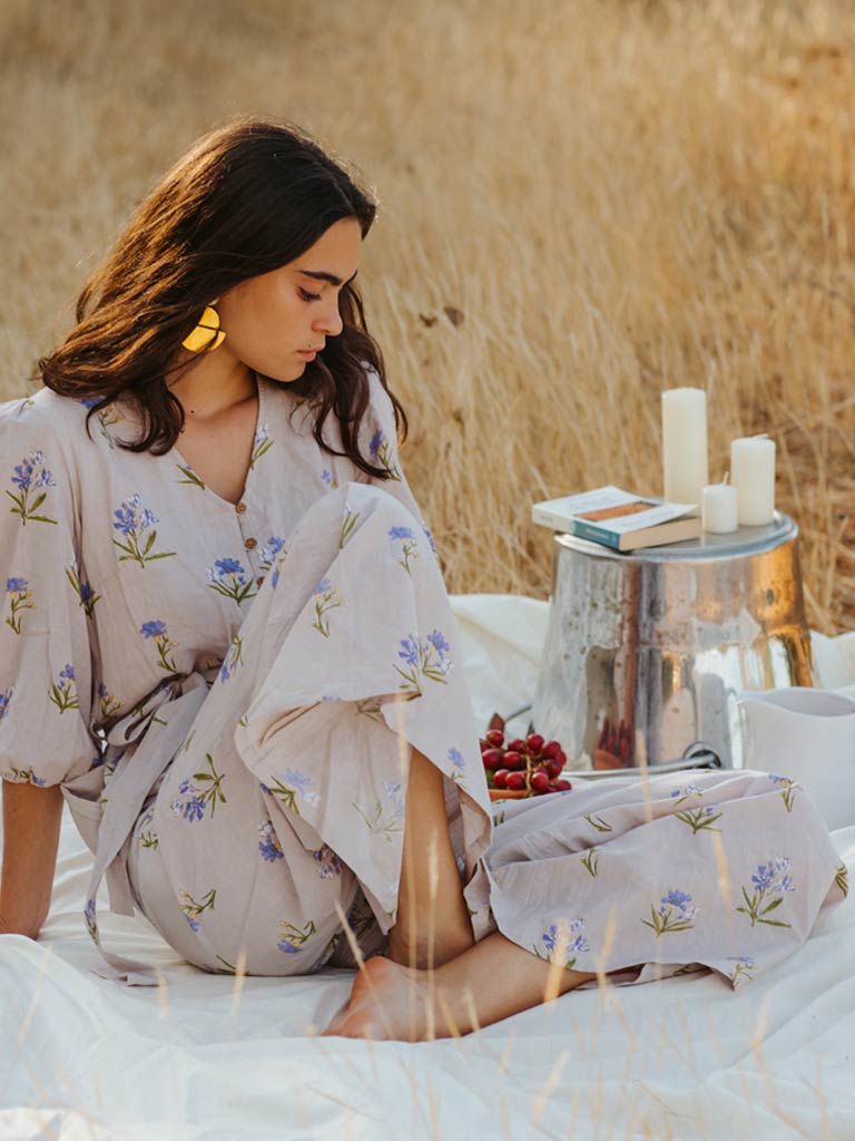 Sweet Lavender Jumpsuit JUMPSUITS Em and Shi