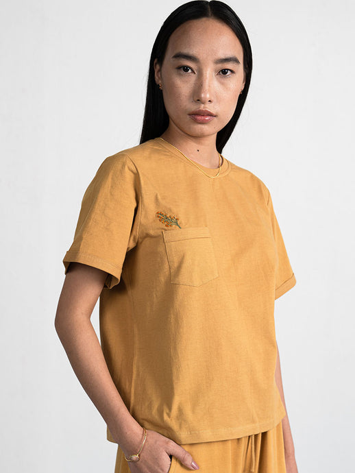 The Dawn Cotton T-Shirt TOPS SUI   