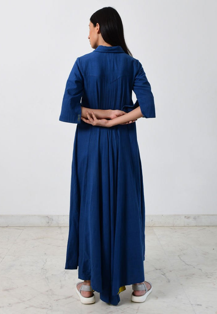 Blue Collar Jumpy DRESSES Rias Jaipur