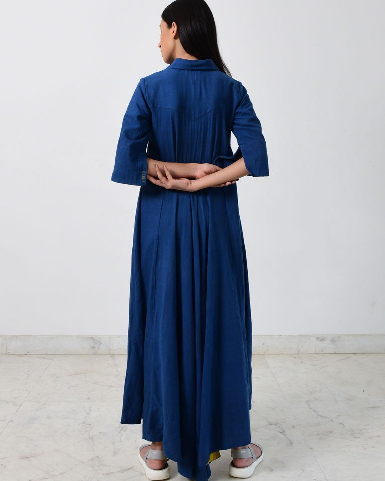 Blue Collar Jumpy DRESSES Rias Jaipur