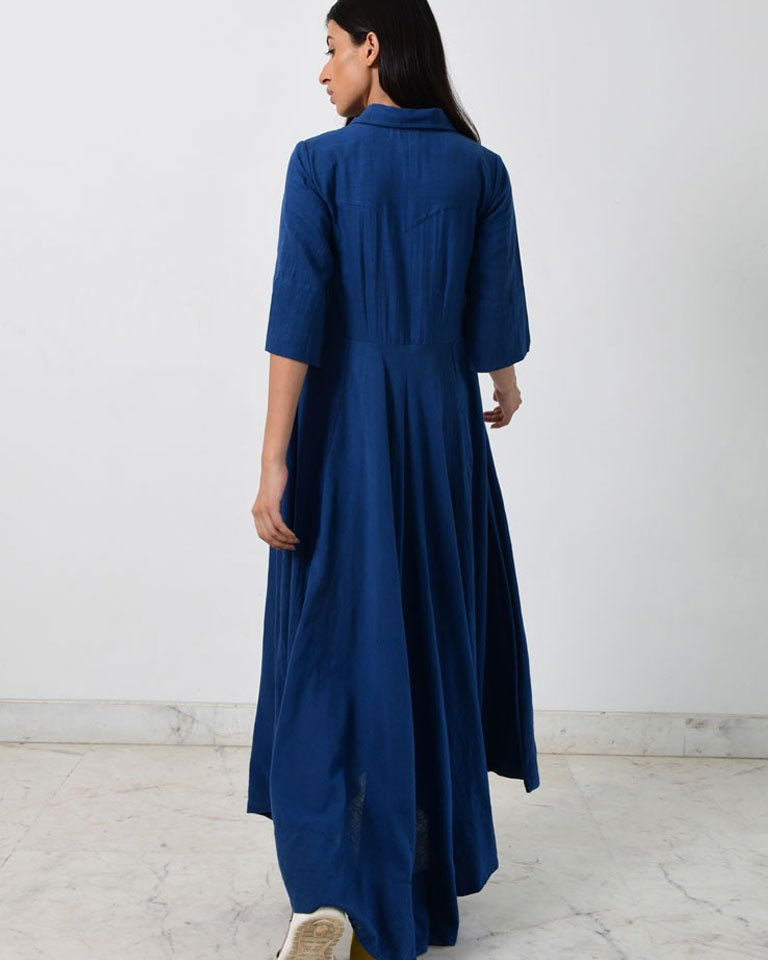 Blue Collar Jumpy DRESSES Rias Jaipur