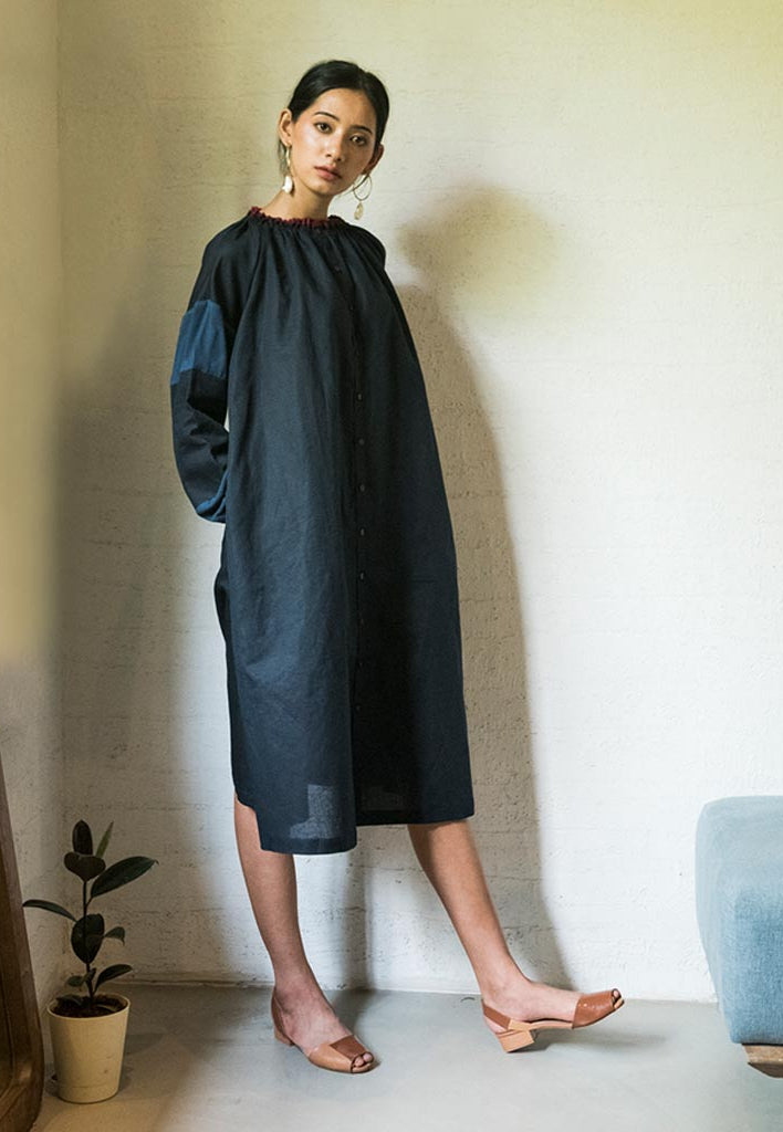 Jaylen Blue Tunic Dress DRESSES Doodlage