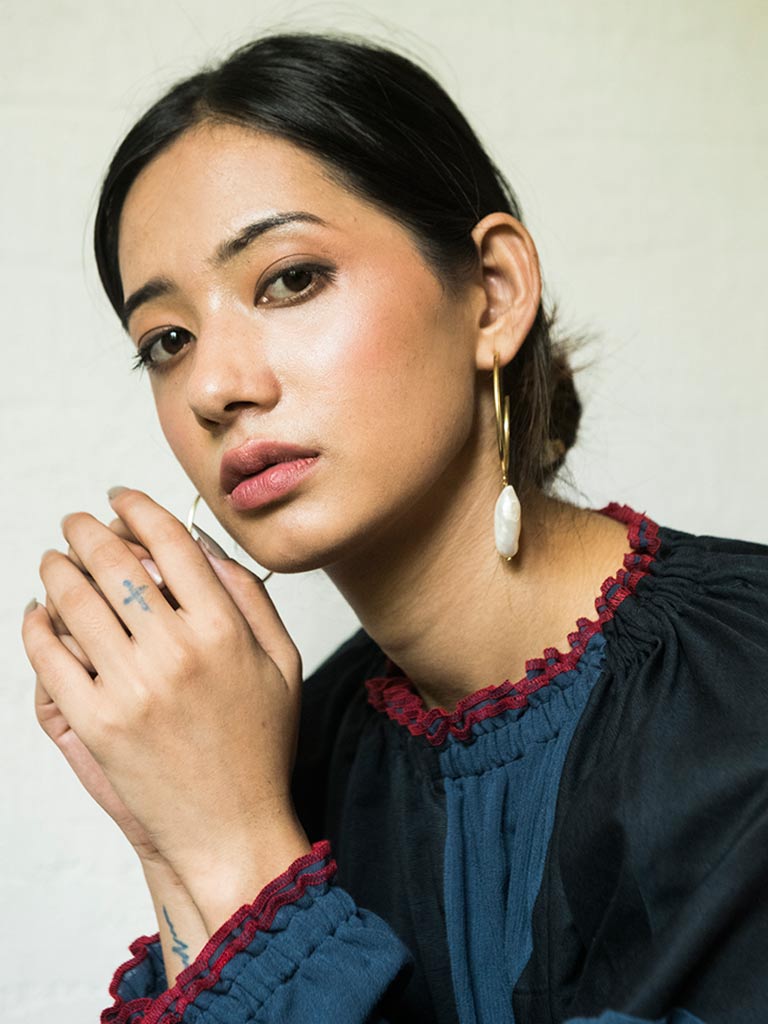 Jaylen Blue Tunic Dress DRESSES Doodlage