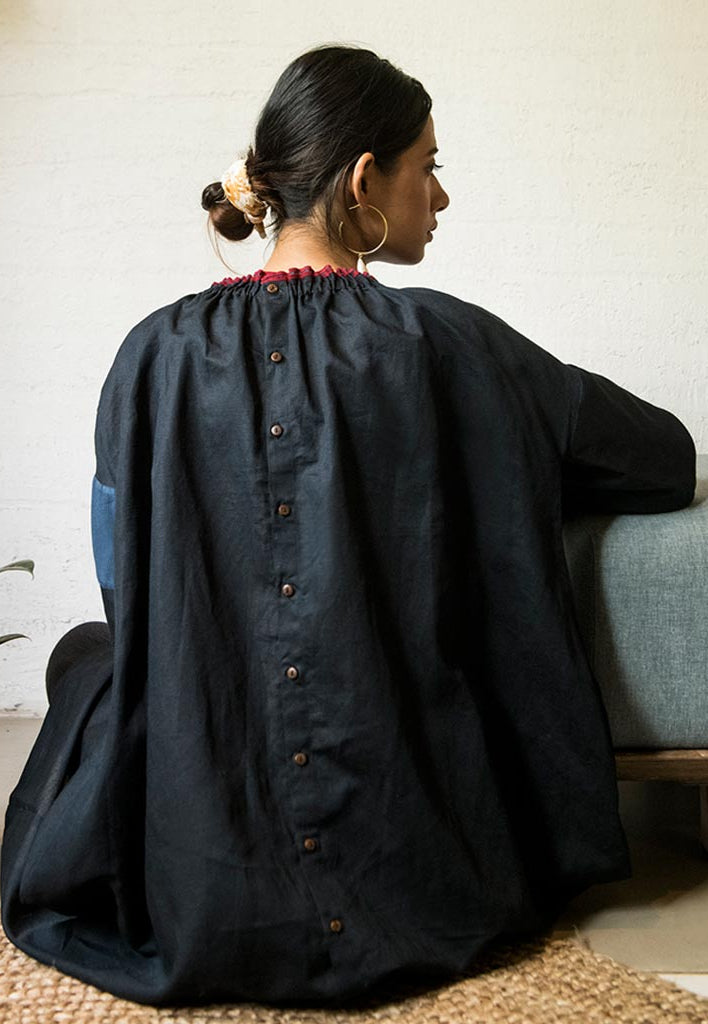 Jaylen Blue Tunic Dress DRESSES Doodlage