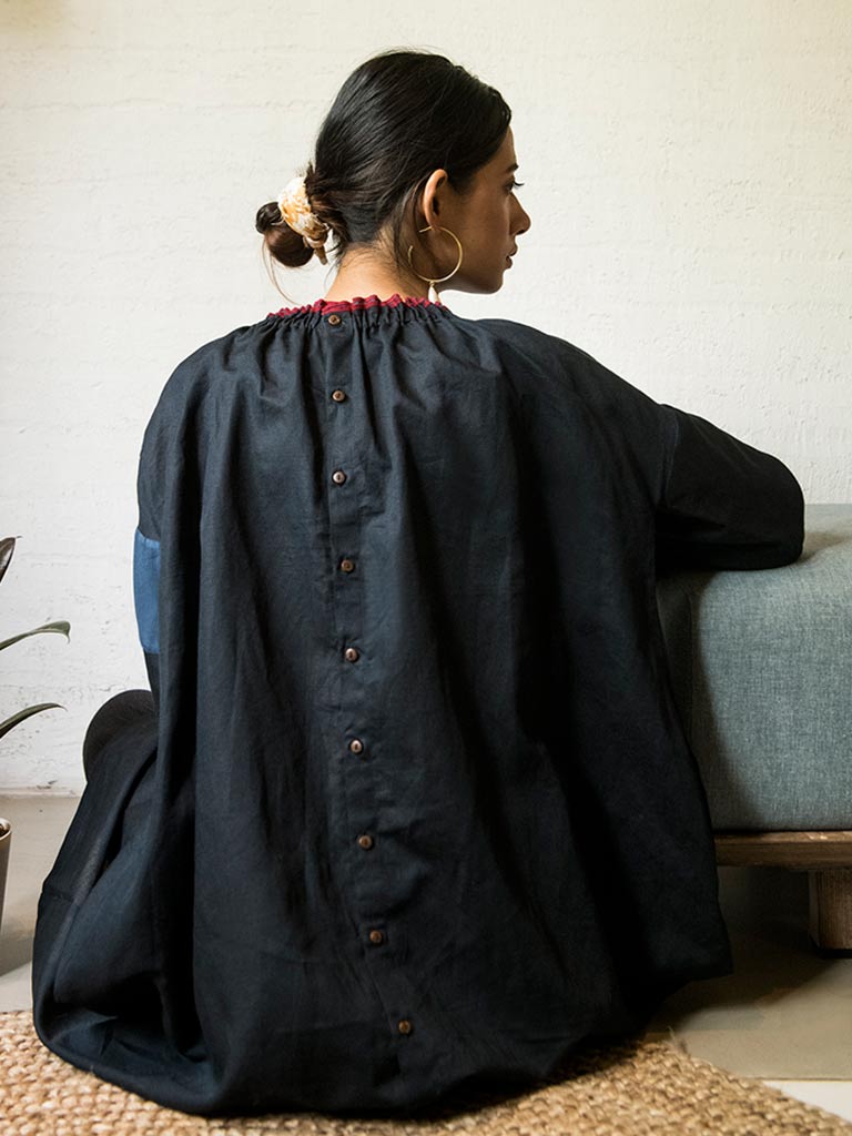 Jaylen Blue Tunic Dress DRESSES Doodlage