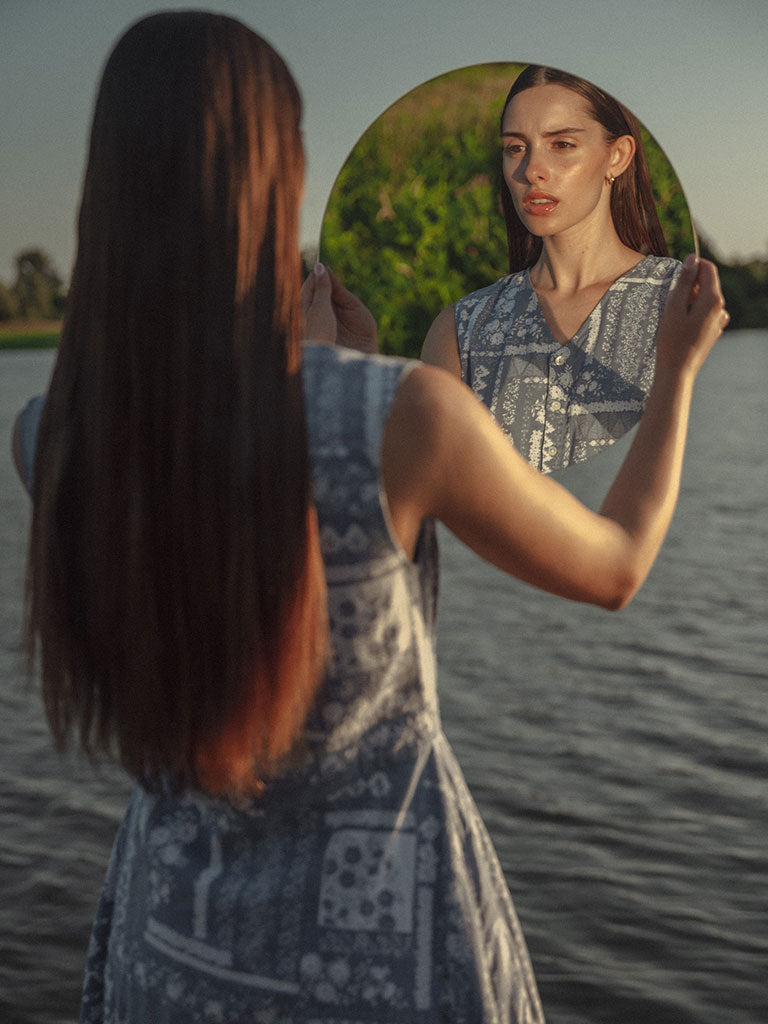 Ocean Patch Dress DRESSES Em and Shi