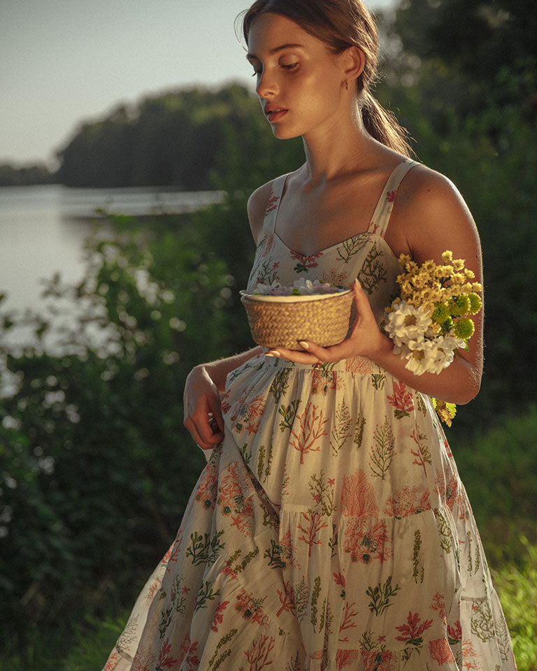 Ocean Love Tiered Dress DRESSES Em and Shi