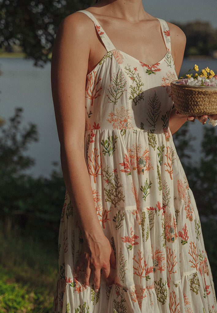 Ocean Love Tiered Dress DRESSES Em and Shi