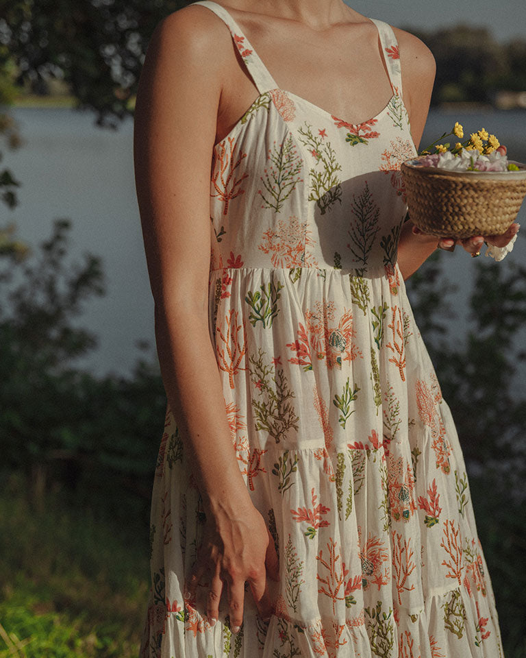 Ocean Love Tiered Dress DRESSES Em and Shi
