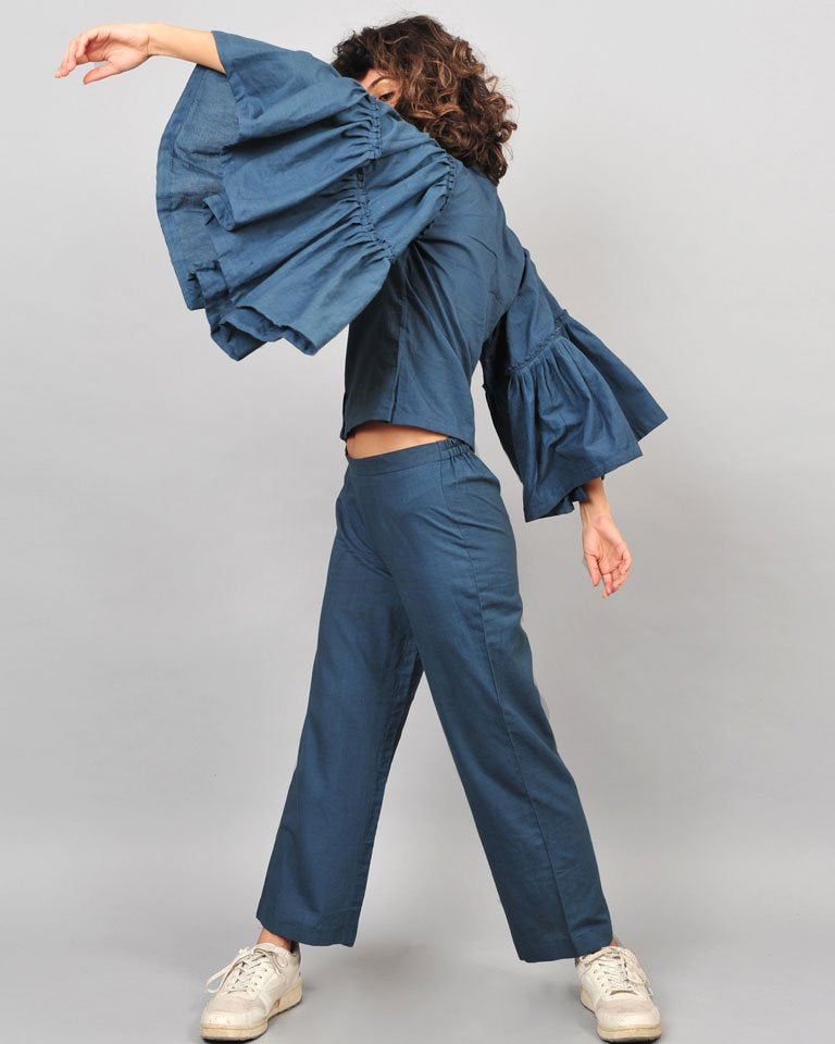 Grey Umbrella Blouse TOPS Rias Jaipur