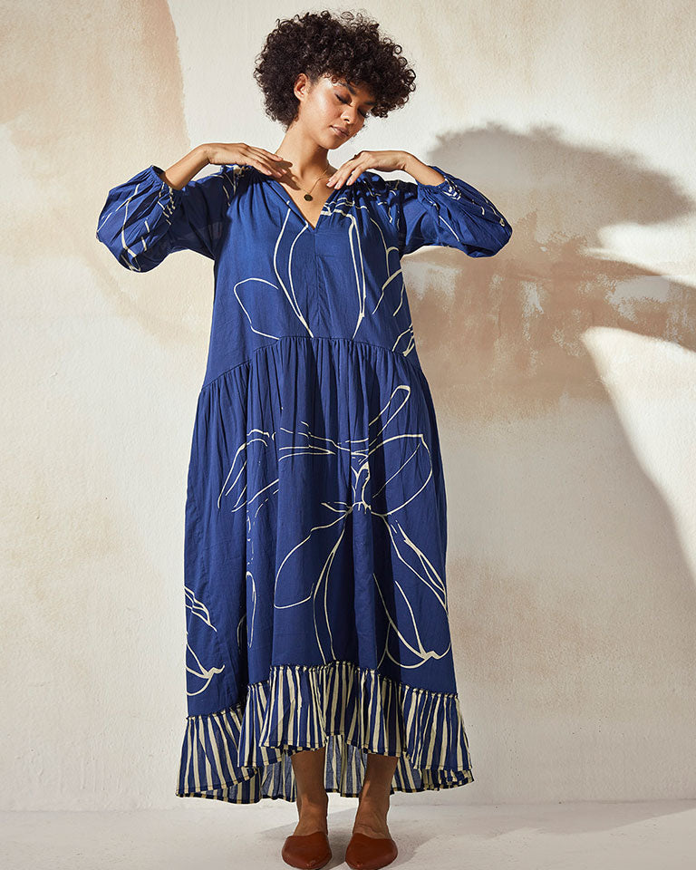 Blueberry Dress DRESSES KHARA KAPAS