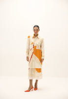 Ivory Armor Dress DRESSES KHARA KAPAS