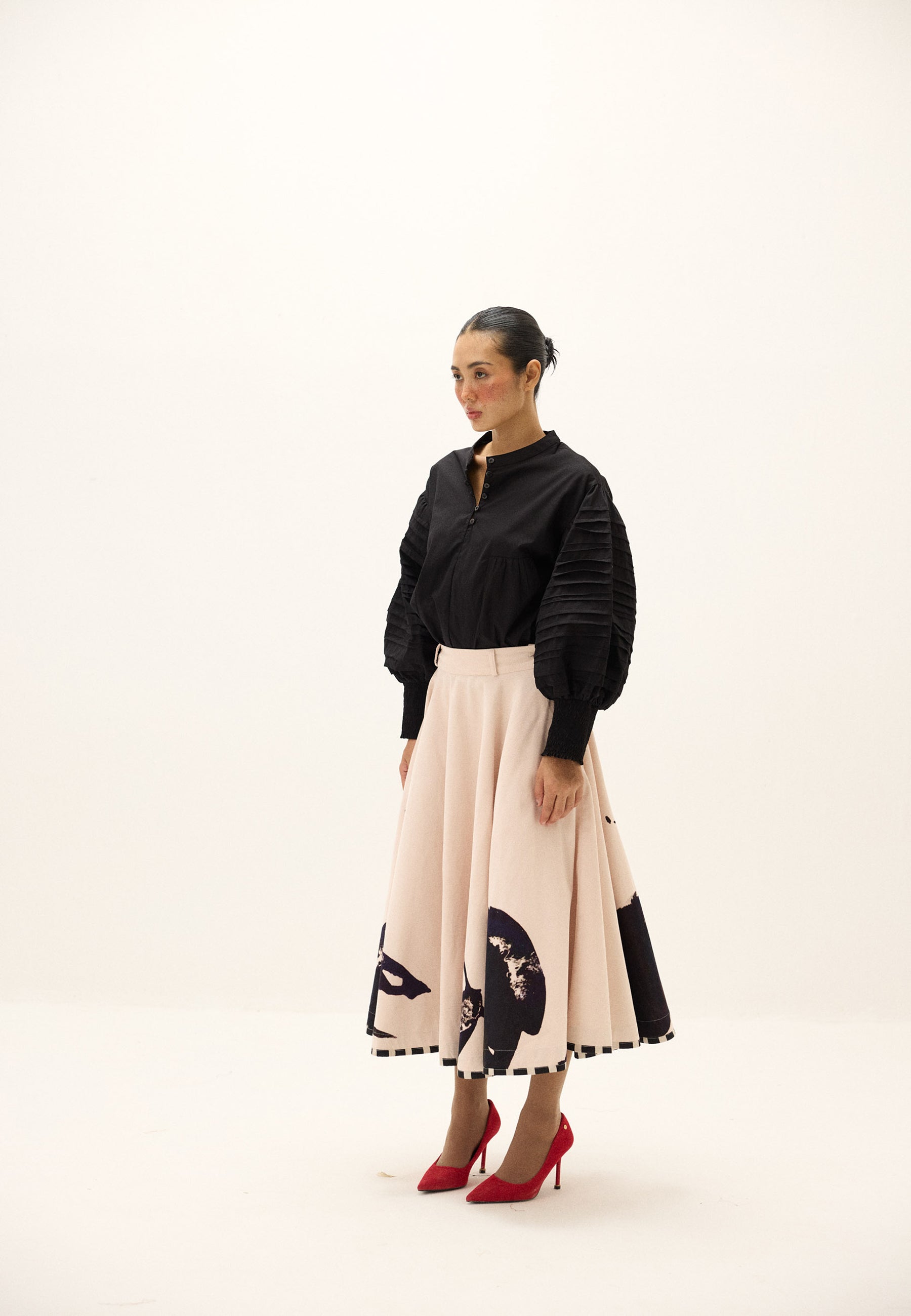 Alum Stone Skirt BOTTOMS KHARA KAPAS
