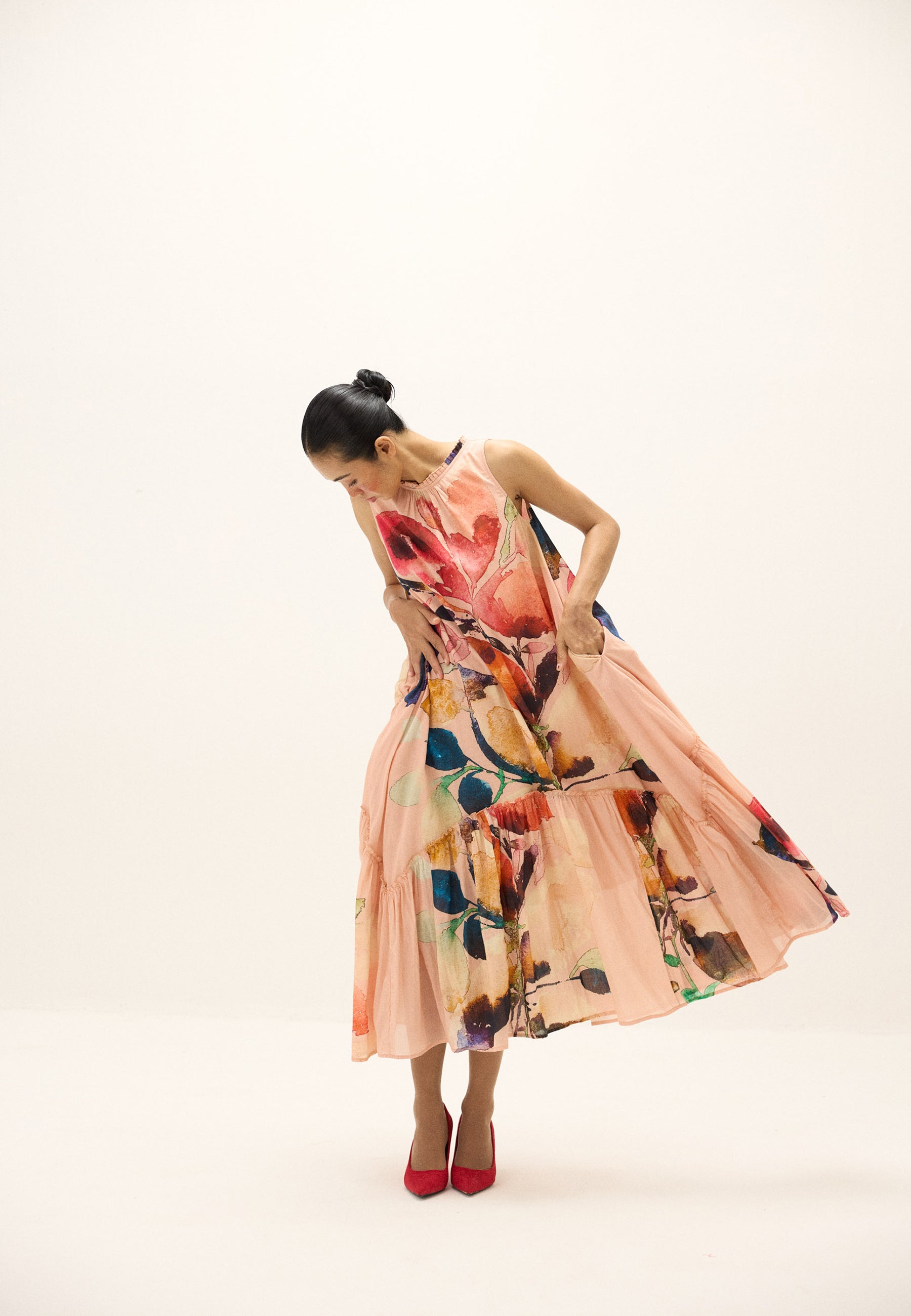 Tea Rose Dress DRESSES KHARA KAPAS