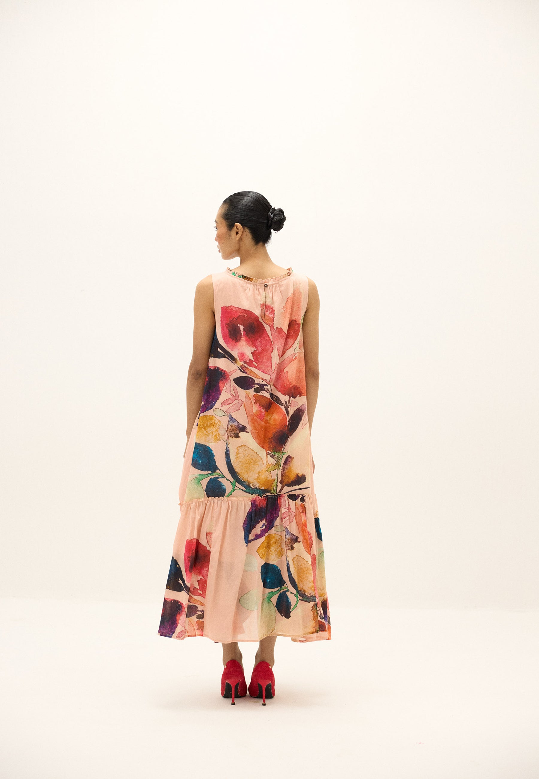 Tea Rose Dress DRESSES KHARA KAPAS