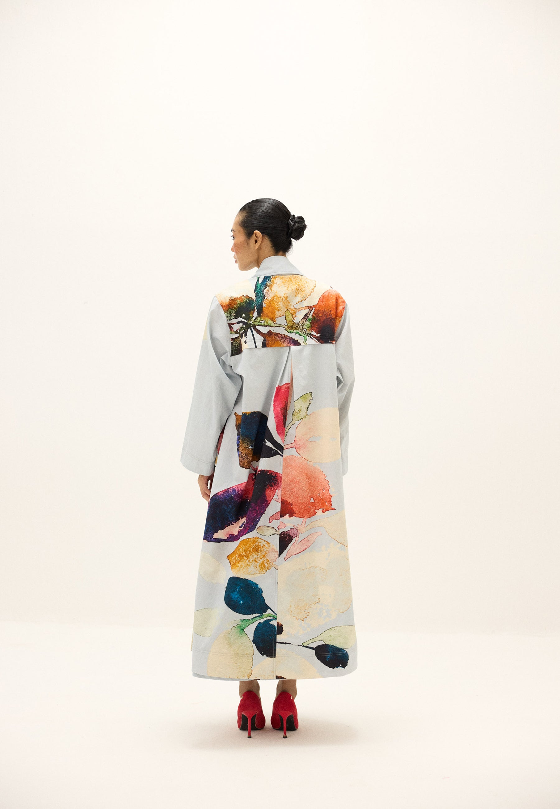 Pastel Aura Trench Coat JACKETS KHARA KAPAS