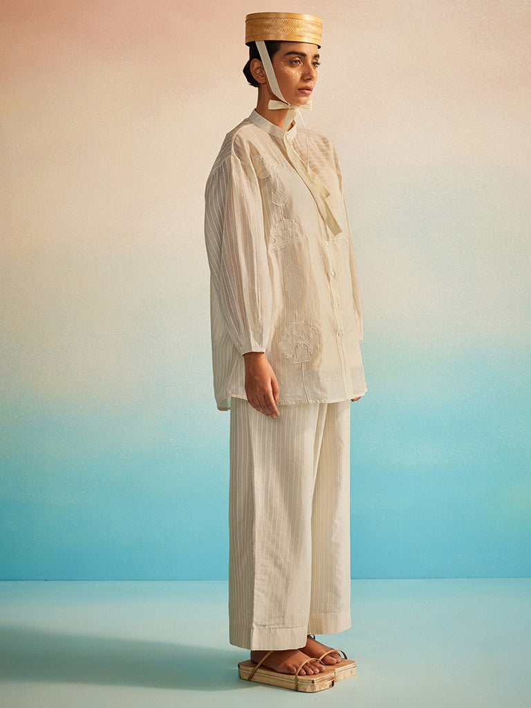 Akai Ito Mandarin Shirt TOPS Ahmev