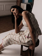 Anjira Checked Pants BOTTOMS IKKIVI