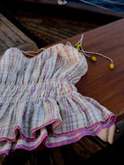 Shevanti Checkered Top TOPS IKKIVI