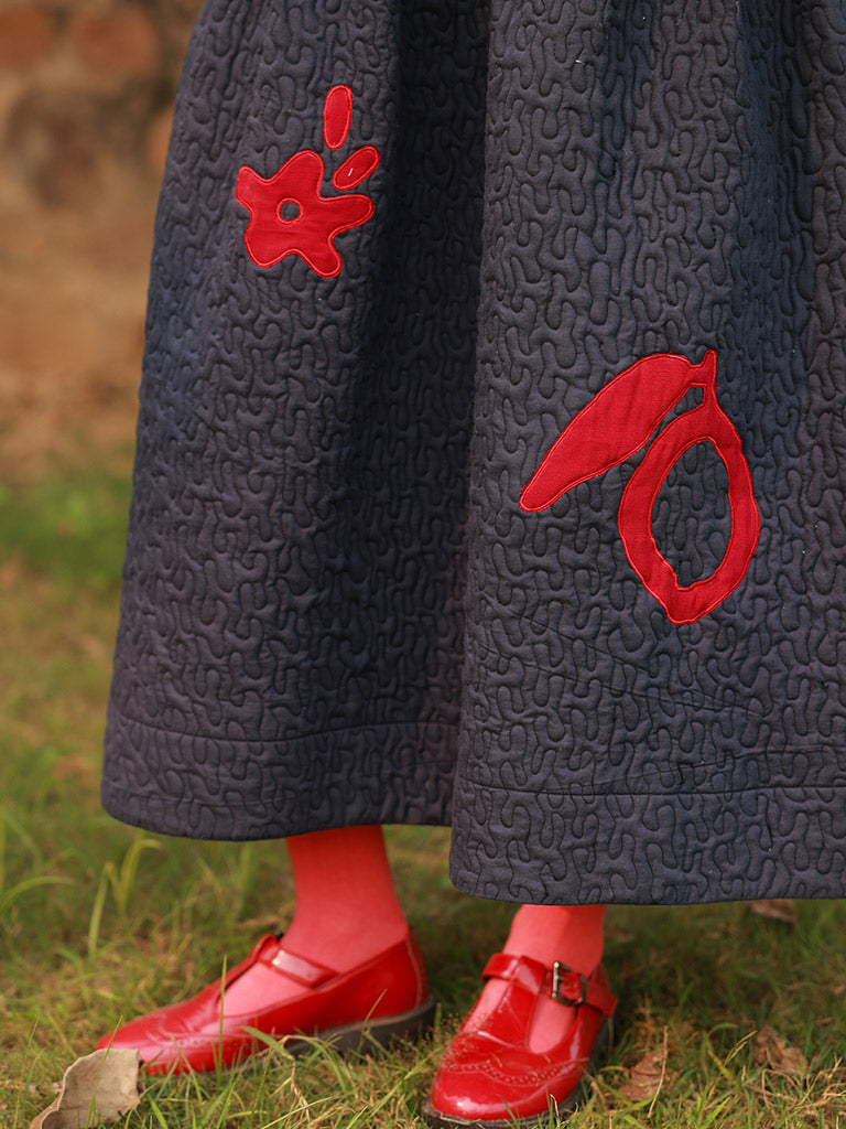 Bell Quilted Dress DRESSES Doodlage