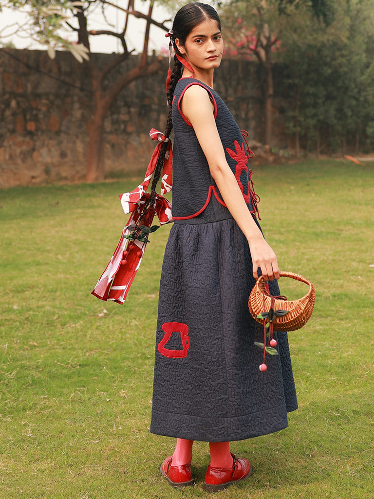 Mila Quilted Vest JACKETS Doodlage