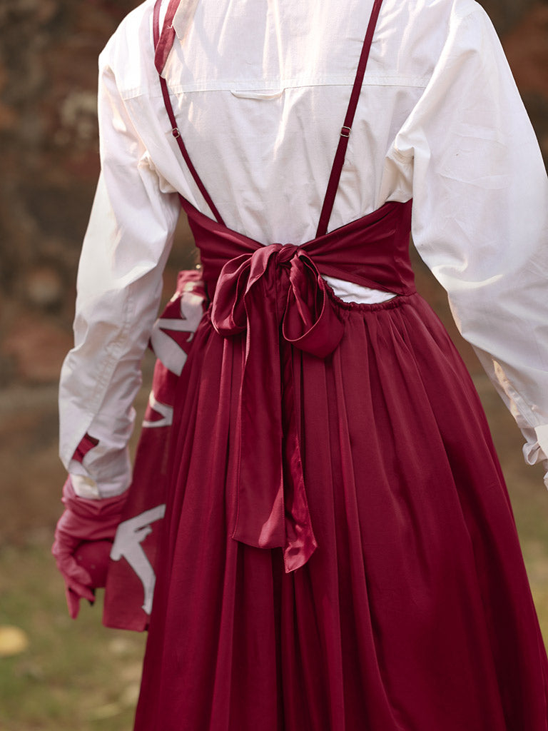 Mary Red Dress DRESSES Doodlage