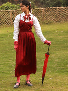 Mary Red Dress DRESSES Doodlage