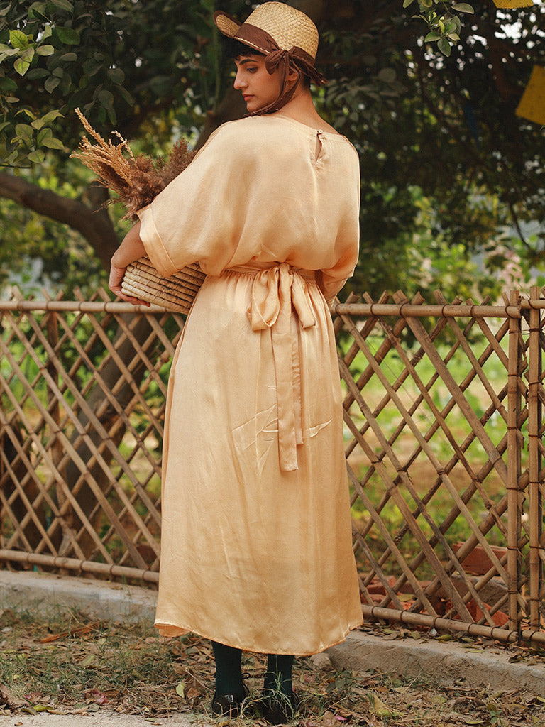 Mia Beige Skirt BOTTOMS Doodlage
