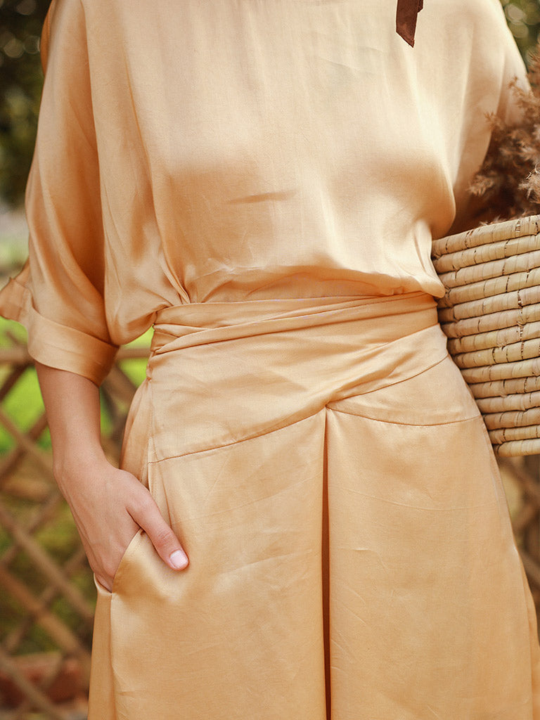 Hazel Beige Top TOPS Doodlage