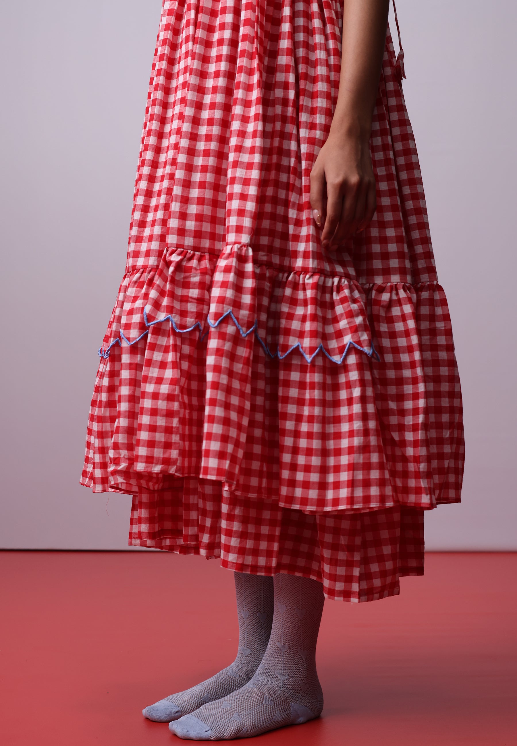 Picnic Ruffle Dress DRESSES IKKIVI