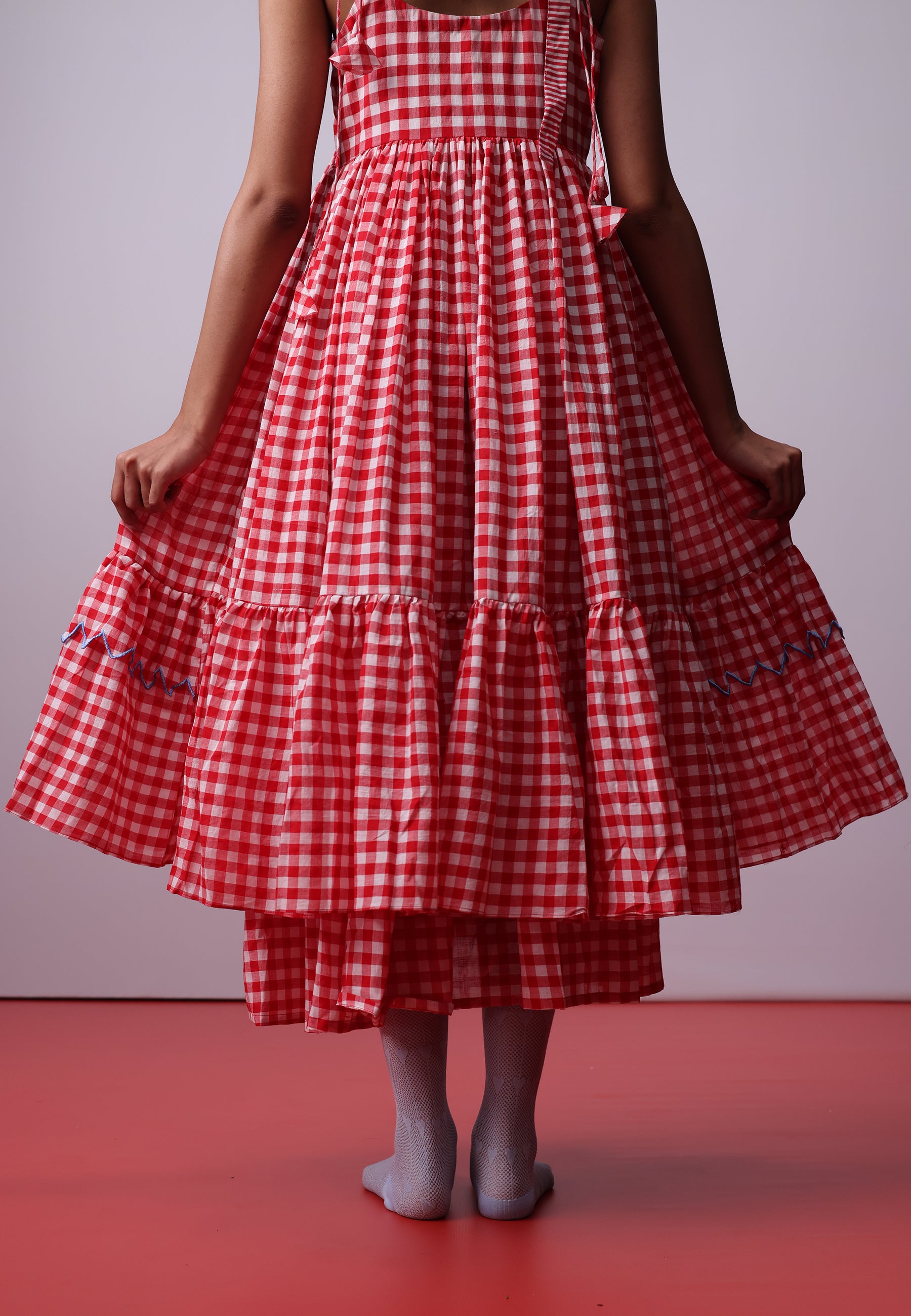 Picnic Ruffle Dress DRESSES IKKIVI