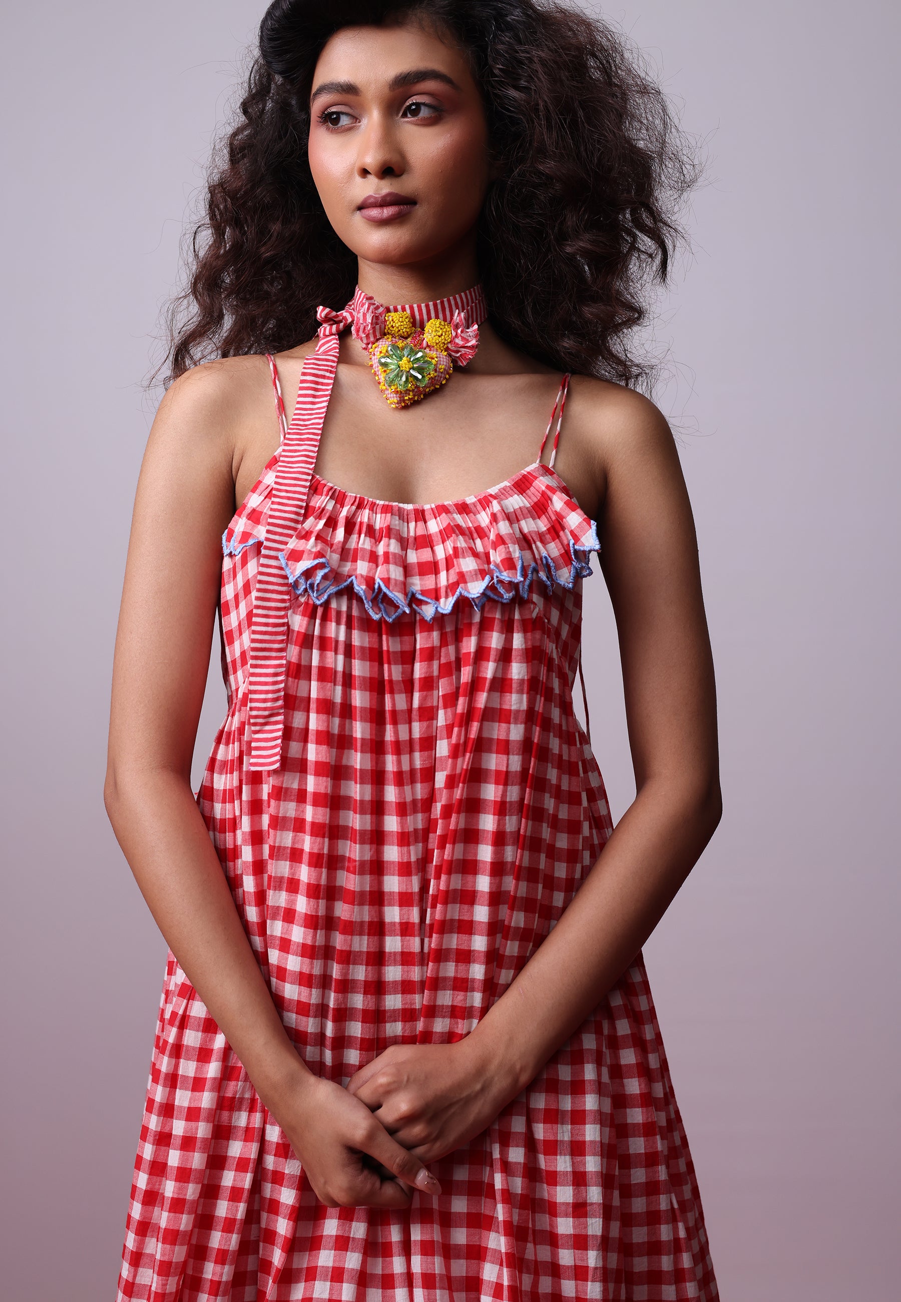 Picnic Ruffle Dress DRESSES IKKIVI