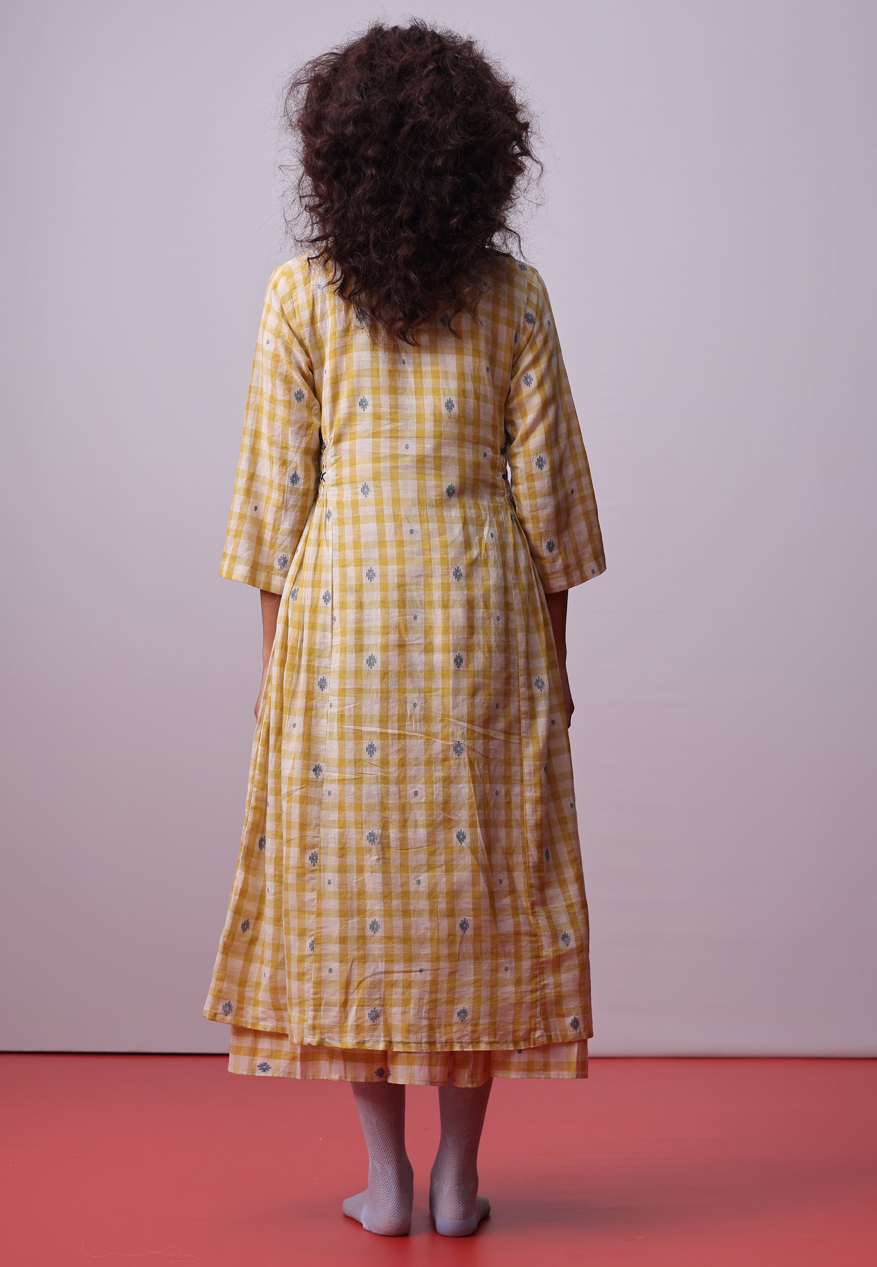 Sunlit Mosaic Layered Dress DRESSES IKKIVI