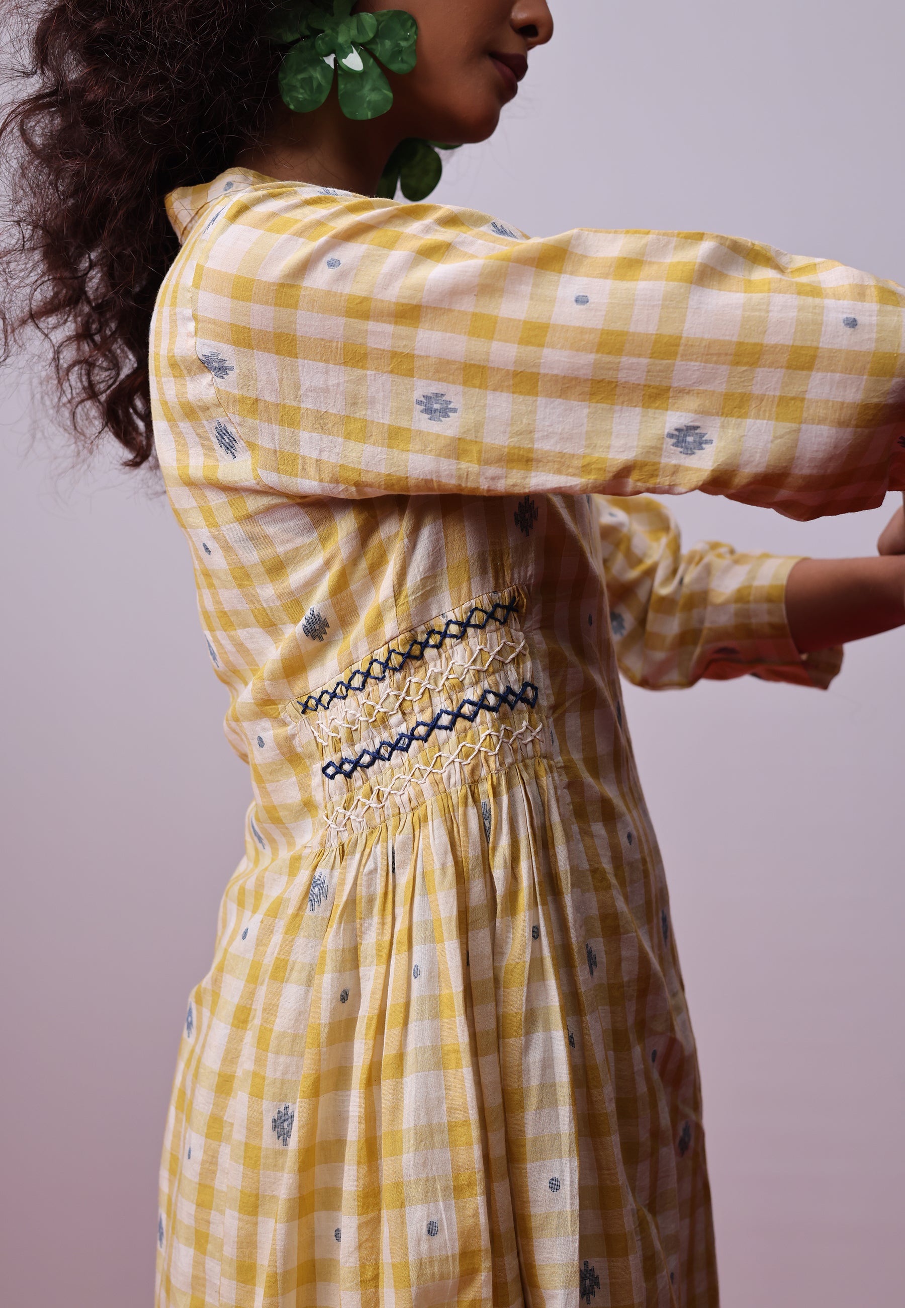 Sunlit Mosaic Layered Dress DRESSES IKKIVI