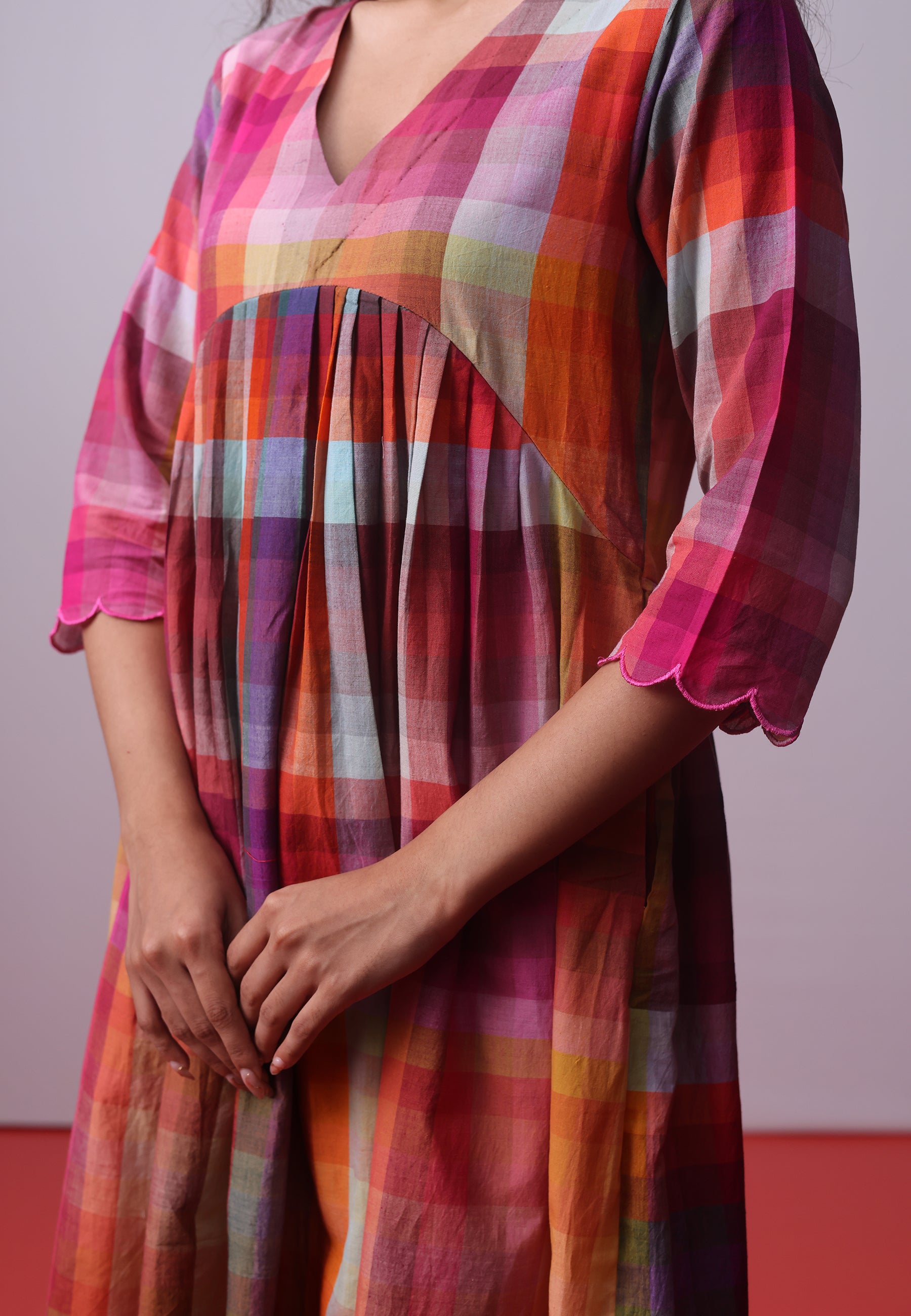 Candy Block Checks Co-ord Set SETS IKKIVI