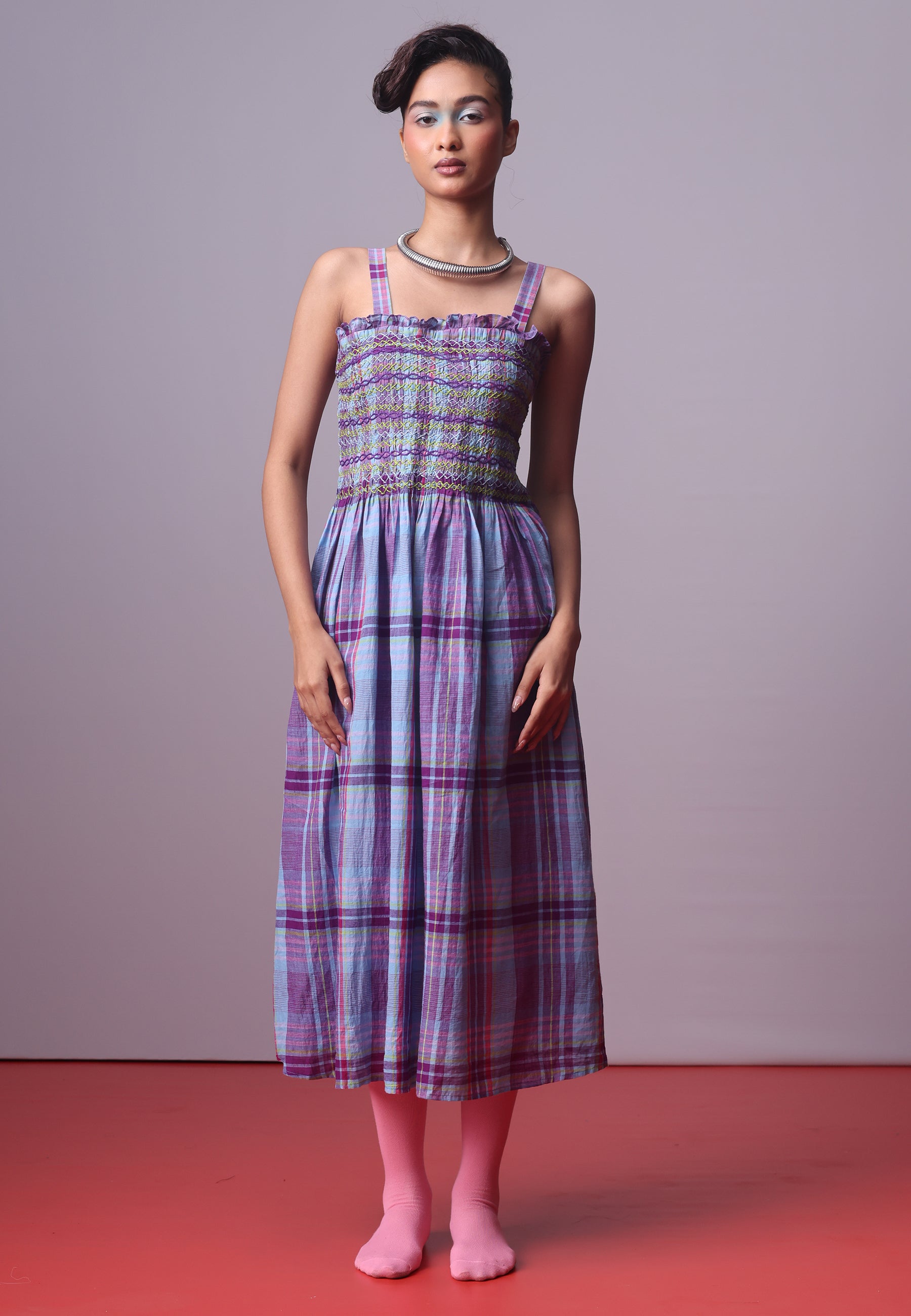 Lamara Smocked Dress DRESSES IKKIVI